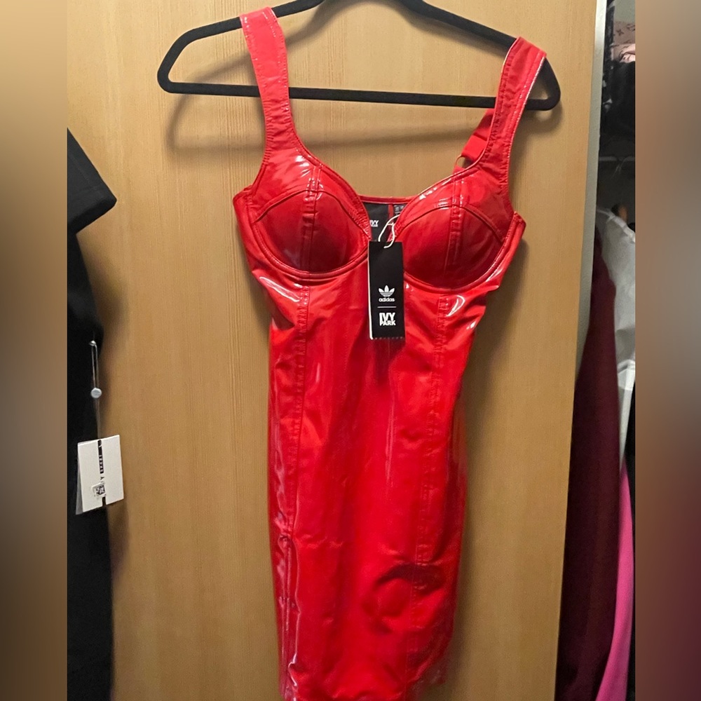 IVY PARK x ADIDAS Super Hot Latex Dress